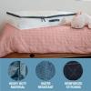 CleverMade Under Bed Storage Bag – Collapsible Storage for Shoes and Clothes Easy Use – Heavy Duty Utility Bag Home(Ocean (46l) – Storage – Pack of 2)