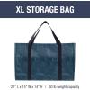 CleverMade Under Bed Storage Bag – Collapsible Storage for Shoes and Clothes Easy Use – Heavy Duty Utility Bag Home(Ocean (76l) – Basket – Pack of 2)