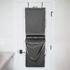 CleverMade Convertible Laundry Hamper Bag – Shadow Gray Stone holds 21.5L / 20 lbs 1 Compartment – Storage with Handles for Home Organization(Convertible – Gray – 2 Compartments (43L))