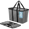 Gray/Black - Ecobasket - Pack of 3