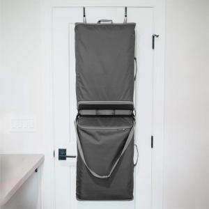 CleverMade Convertible Laundry Hamper Bag – Shadow Gray Stone holds 21.5L / 20 lbs 1 Compartment – Storage with Handles for Home Organization(Convertible – Gray – 2 Compartments (43L))