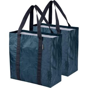 CleverMade Under Bed Storage Bag – Collapsible Storage for Shoes and Clothes Easy Use – Heavy Duty Utility Bag Home(Ocean (42l) – Tote – Pack of 2)
