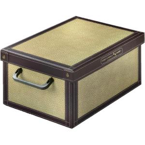 Kanguru 026 TA Baulino Boîte de Rangement en Carton Plastifiée Tapirus 35 x 25 x 17,5 cm(SMALL 1 BOITE)