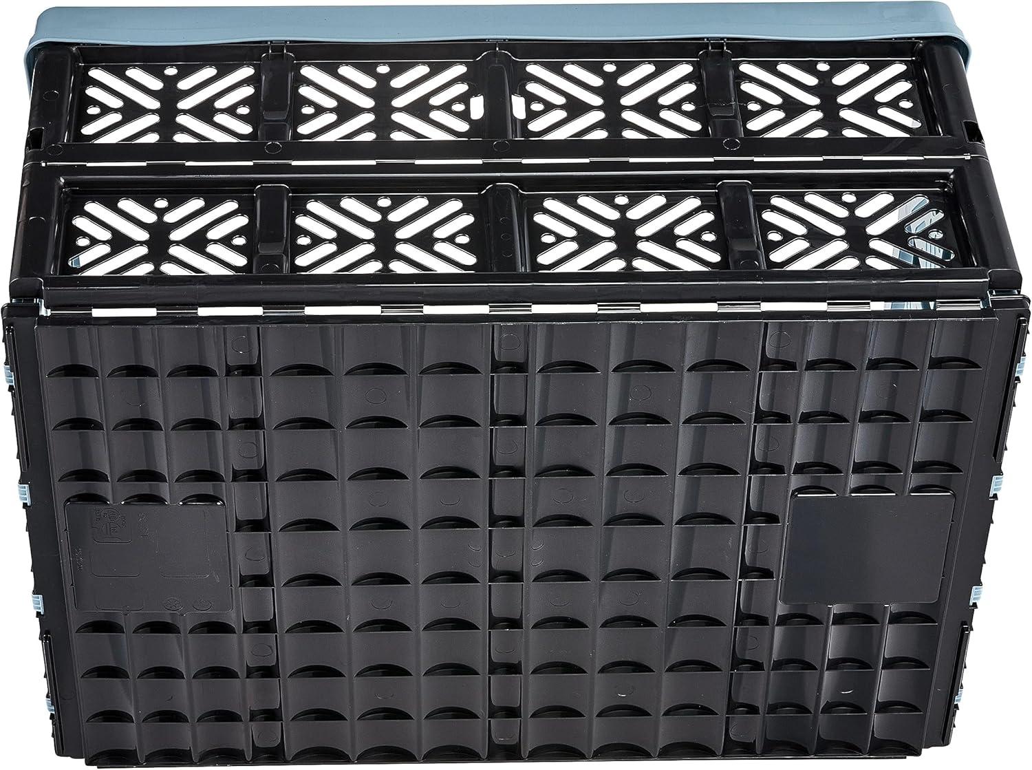 imagekeeeper Bote Pliante Robuste Ida Plastique Rsistante PP 48 x 35 x 23 cm 32 L Nordic BlueNordic Blue