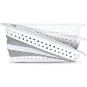 VENTEO | Panier à linge et panier rangement XXL | Bassine pliable pour linge sale et propre | Compatible etendoir linge interieur et sechoir a linge