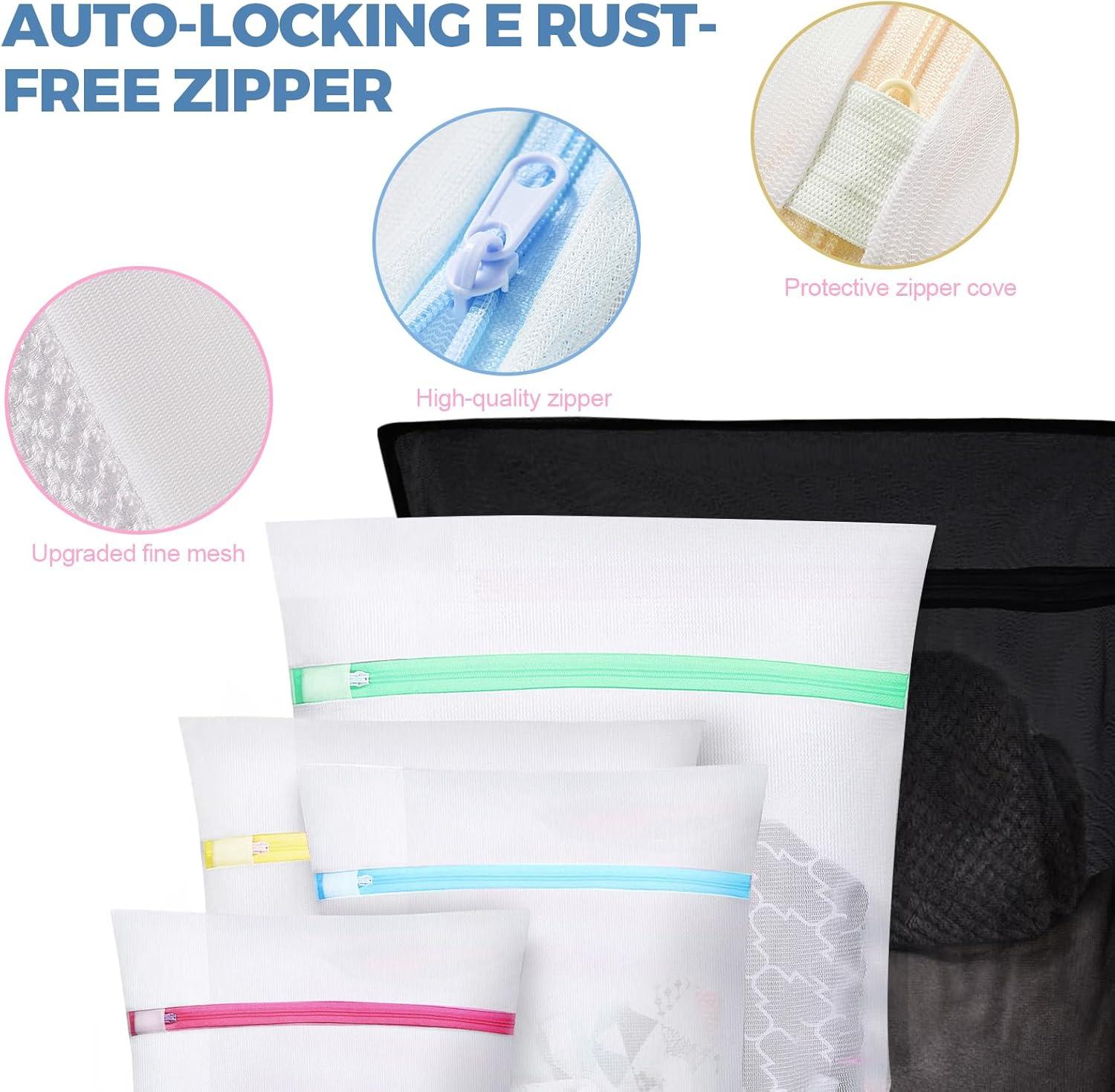 imageSac linge pour machine laver5 Set Filet linge pour machine laverLaundry Bag pour articles dlicatssoutiengorgechemisiersousvtementschaussuresvtements de bbWash Bag etc Rose5 Set1XL 2L 2MMulticolore