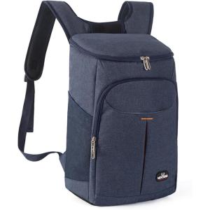 Sac à Dos Glaciere Isotherme, Portable Sac Pique Niques 25L Cooler Backpack Bag, pour Hommes Femmes pour Déjeuner Plage Camping BBQ Pique-Nique Travail Ecole(Bleu)