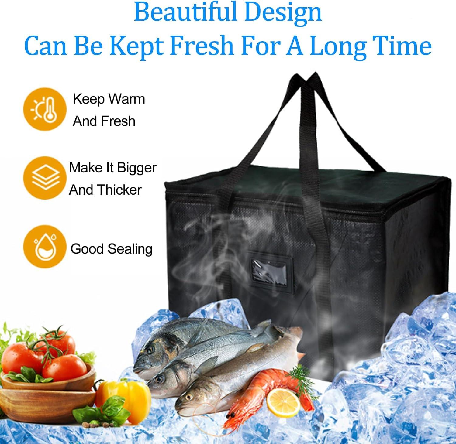 imageGlacire douce Grand sac isotherme de 40 L pour piquenique camping barbecue plage extrieur