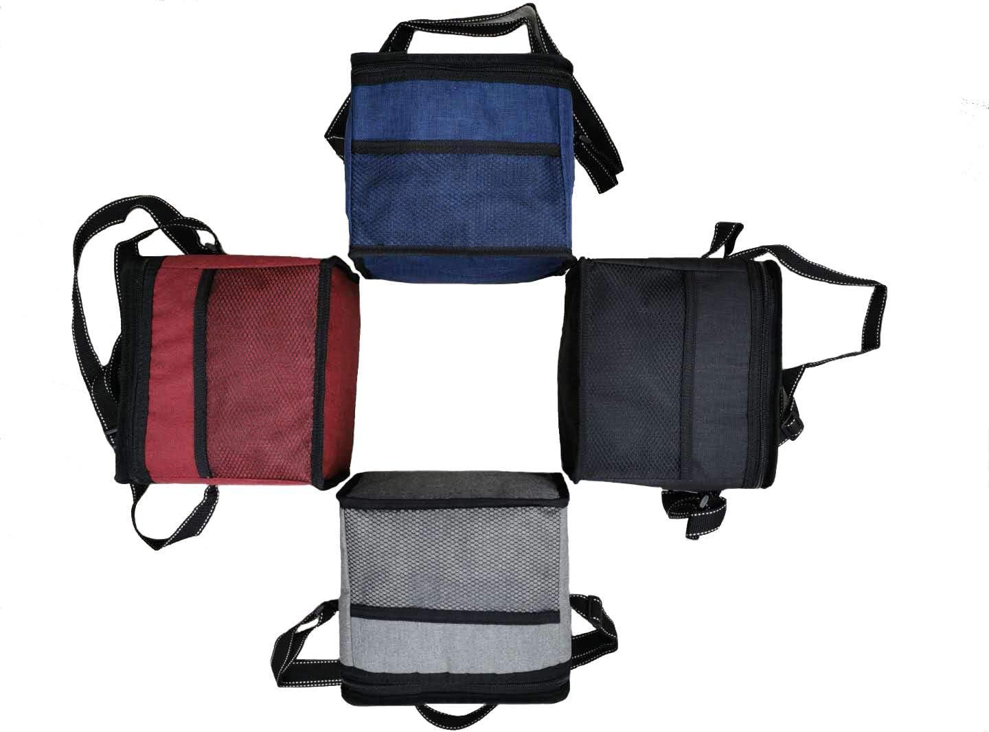 imageNOVAGO Sac PiqueNique Sac Repas Sac djeunerMini Glacier Isotherme Impermable PliableBordeaux