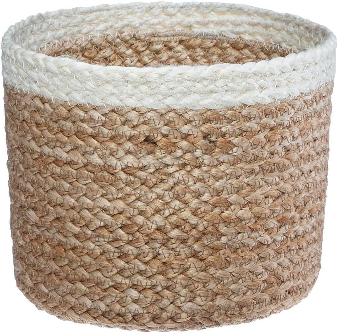 image:imageAtmosphera Set de 3 paniers Jute BlancMulticolore