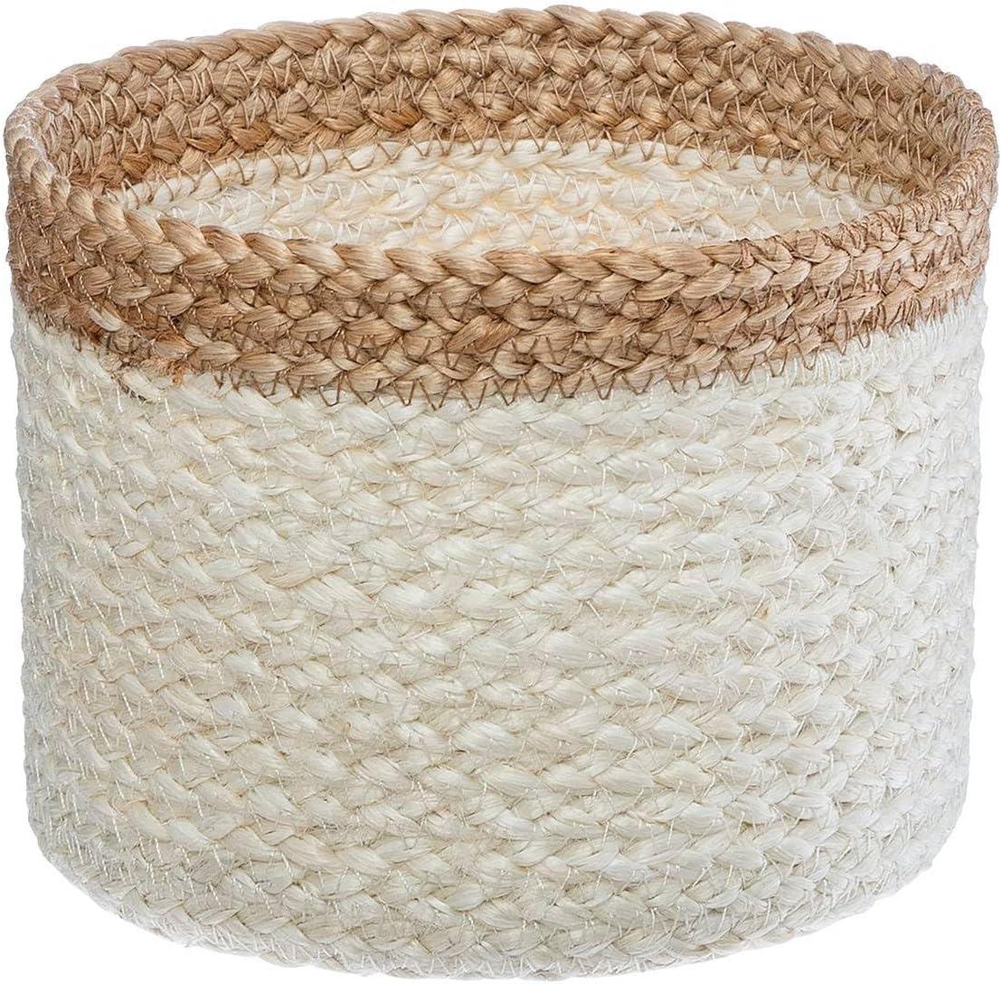 image:imageAtmosphera Set de 3 paniers Jute BlancMulticolore