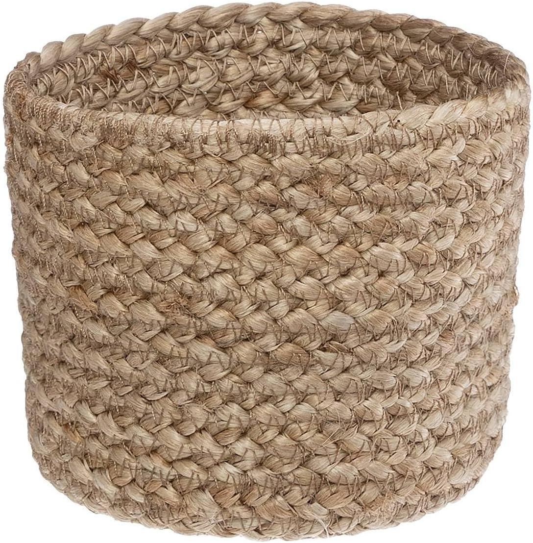 image:imageAtmosphera Set de 3 paniers Jute BlancNoir