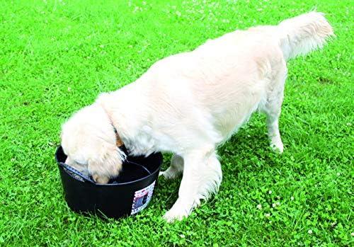 image:imageConteneur Seau Panier Flexible Multifonctionnel pour Maison curie Jardin Garage Animal Stockage Transport Lavage Alimentation Lavage Capacit de Levage Jusqu 120kg 42L Noir26L