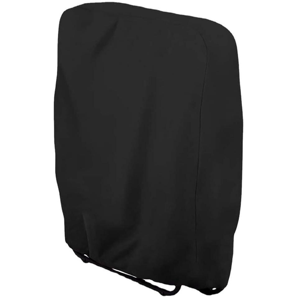 image:imageHousse de chaise pliable en tissu Oxford impermable avec corde coupevent pour meubles de jardin noir 811 mm ensemble doutils de jardinage