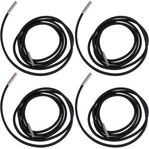 4 Cordes de Rechange Élastiques Noires pour Fauteuil Inclinable Cordes de Fixation pour Chaise Longue Pliable Accessoires Compatibles Longueurs 225 M et 15 M Utilisation