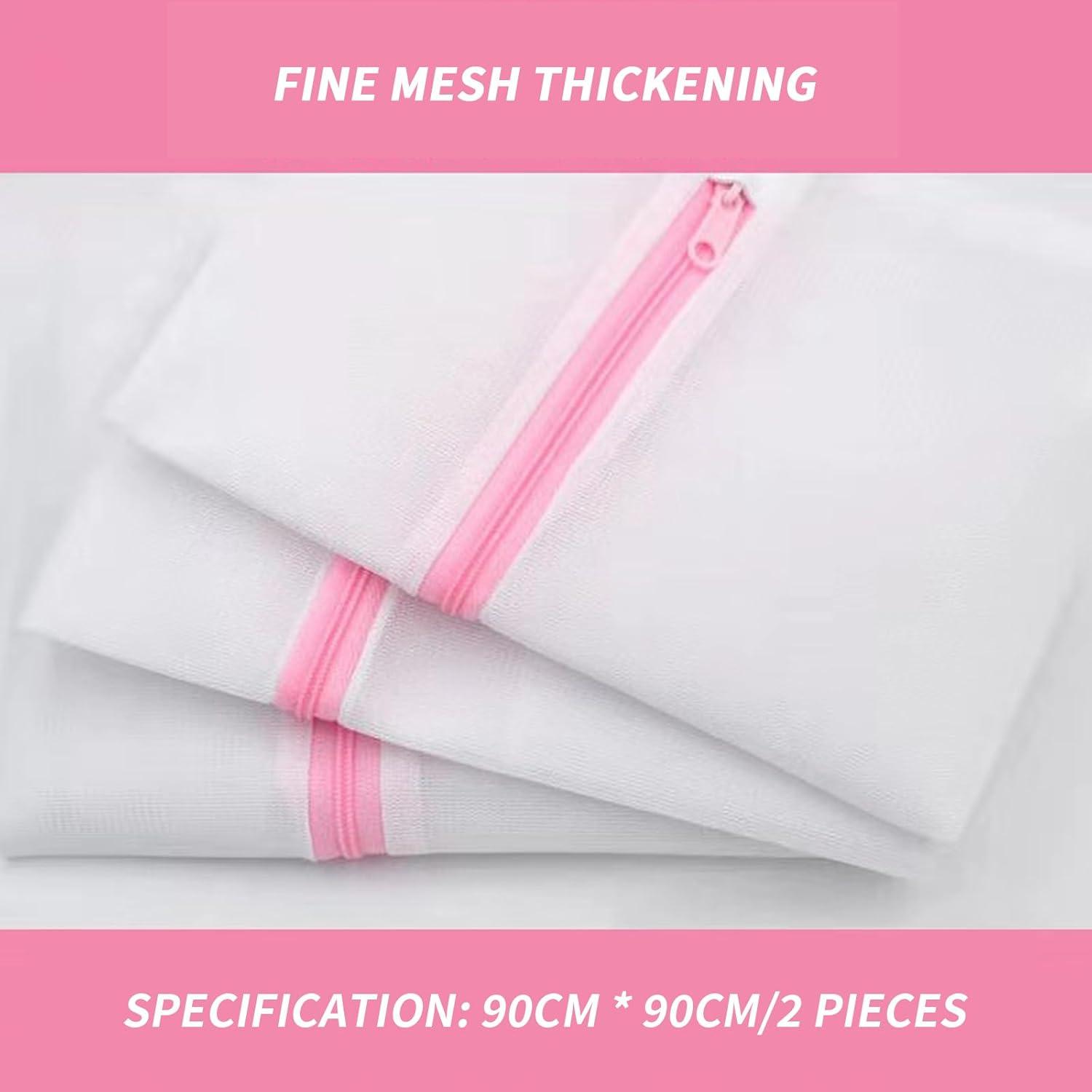 image:image2 filets linge grand sac linge surdimensionn 90 x 90 sacs linge en maille sacs linge rutilisables et durables en maille pour rideaux manteaux doudounes tapis serviette de bain