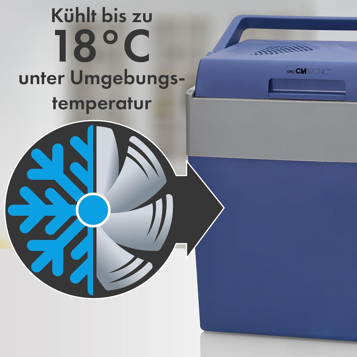 image:imageGlacire lectrique chaudfroid 30L Clatronic KB 3714 Bleu