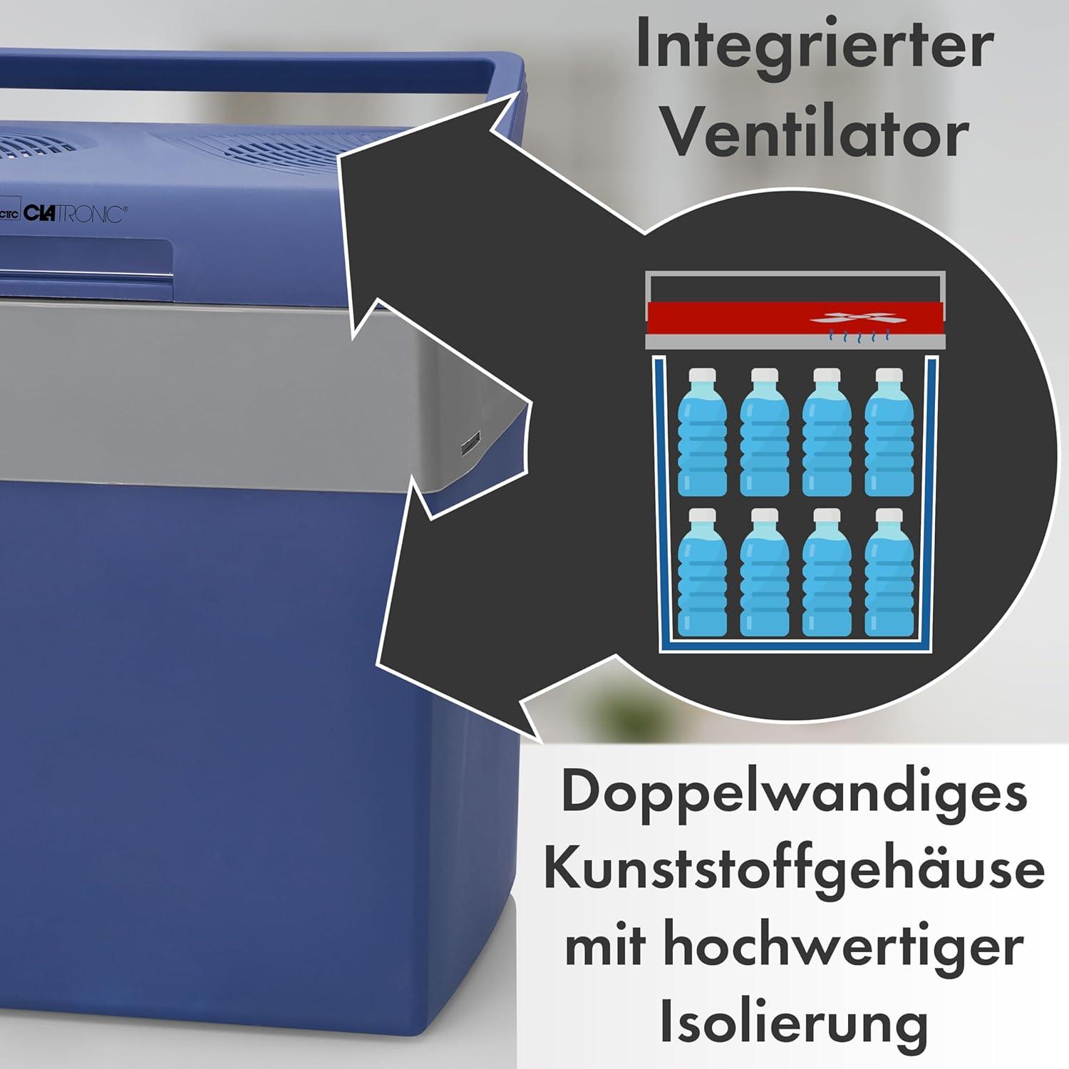 image:imageGlacire lectrique chaudfroid 30L Clatronic KB 3714 Bleu