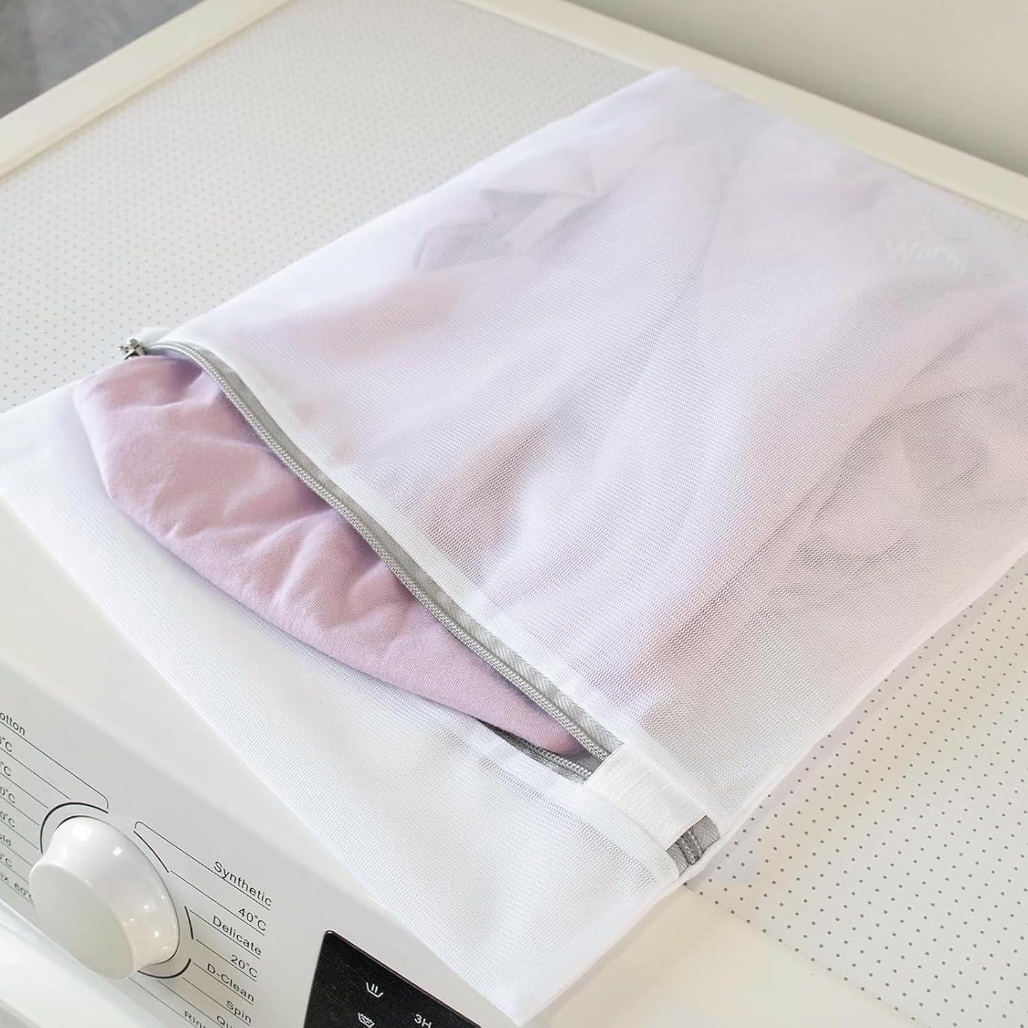image:imageLot de 3 sacs linge dlicats en maille Petit filet linge pour linge dlicat Sac linge Rutilisables pour Vtements pour Manteau Drap de Lit Lingerie Sac linge