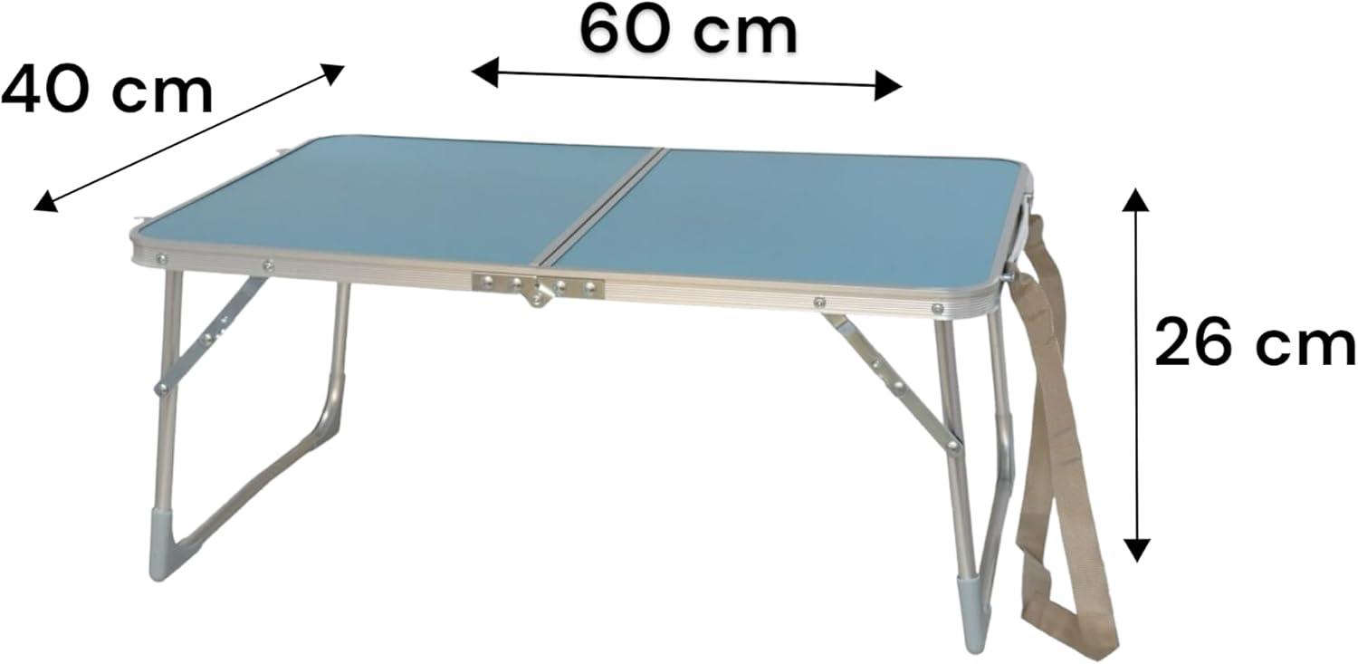 image:imageTable pliante de camping et de plage 60 x 40 x 26 avec poigne