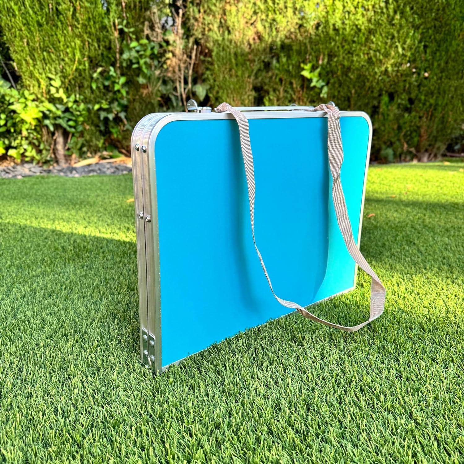 image:imageTable pliante de camping et de plage 60 x 40 x 26 avec poigne