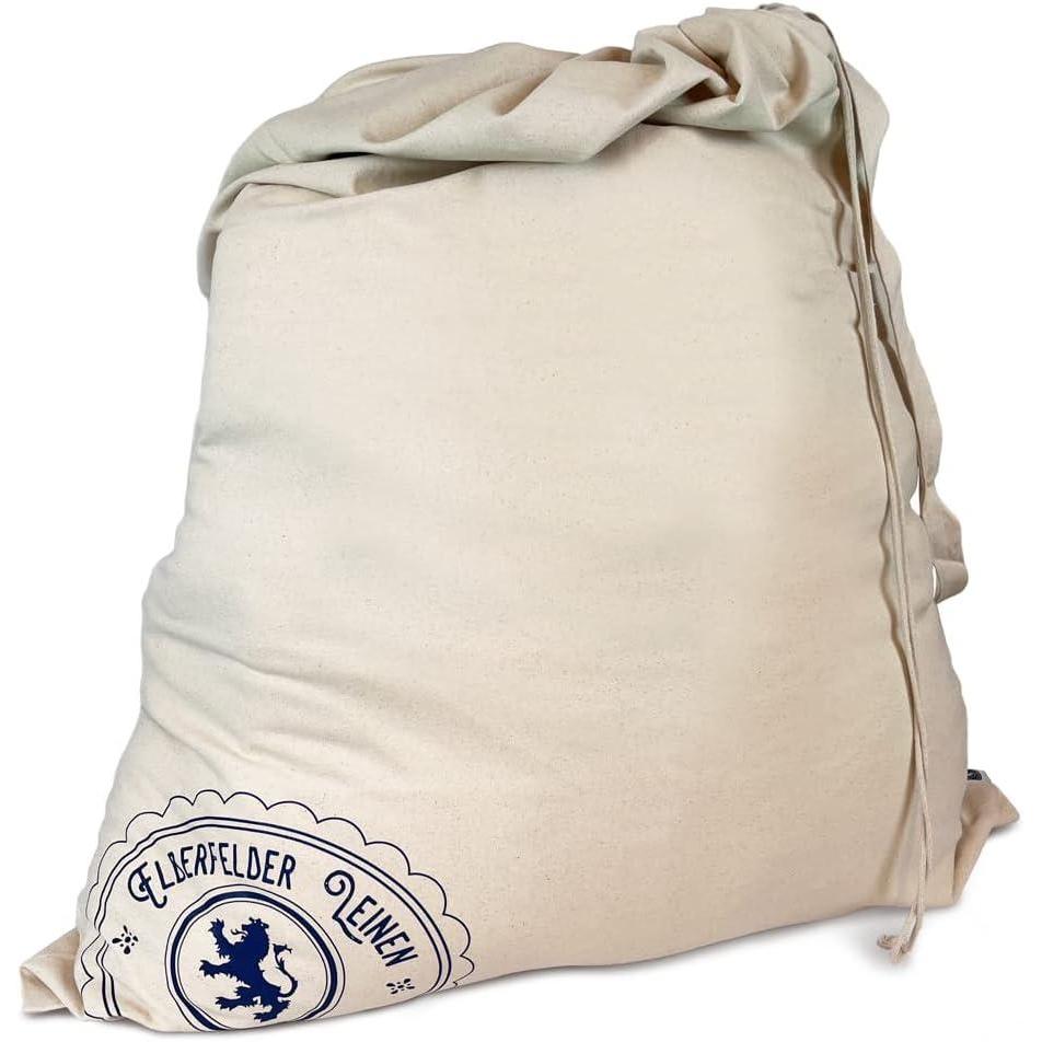 image:imageGrands sacs linge en coton avec sangle de transport et cordon de serrage 65 x 85 cm lavables certifis koTex Standard 100 pour panier linge panier lingeXXL 2 Stk