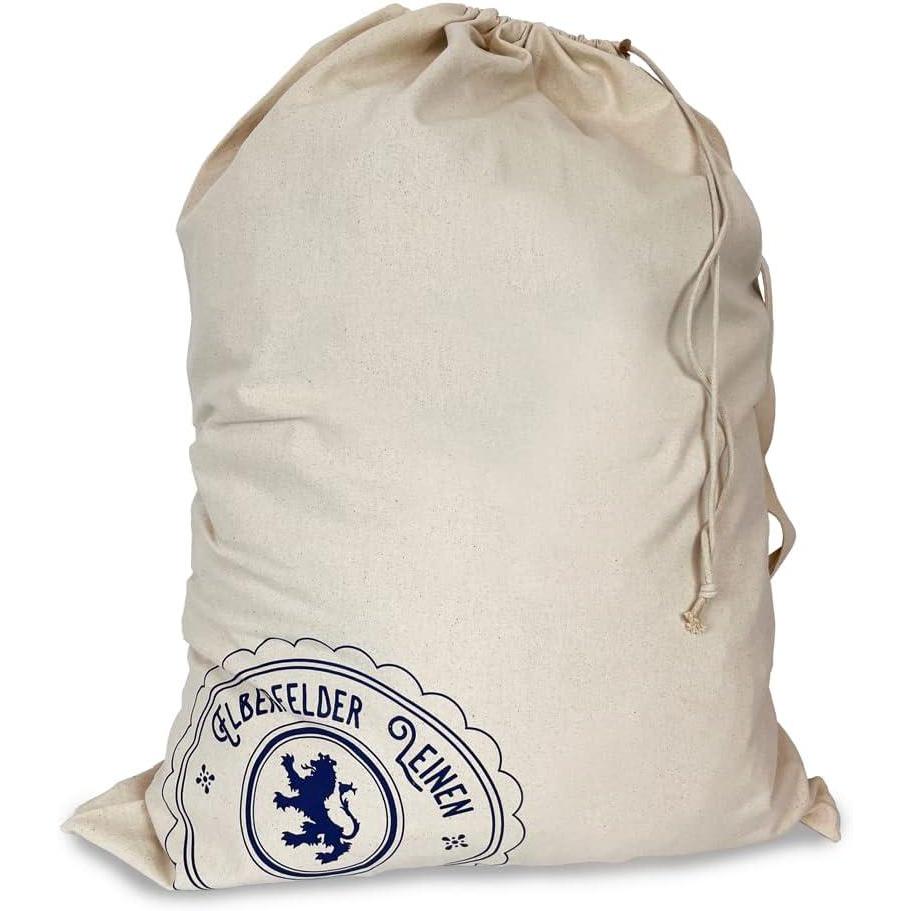 image:imageGrands sacs linge en coton avec sangle de transport et cordon de serrage 65 x 85 cm lavables certifis koTex Standard 100 pour panier linge panier lingeXL 1 Stk