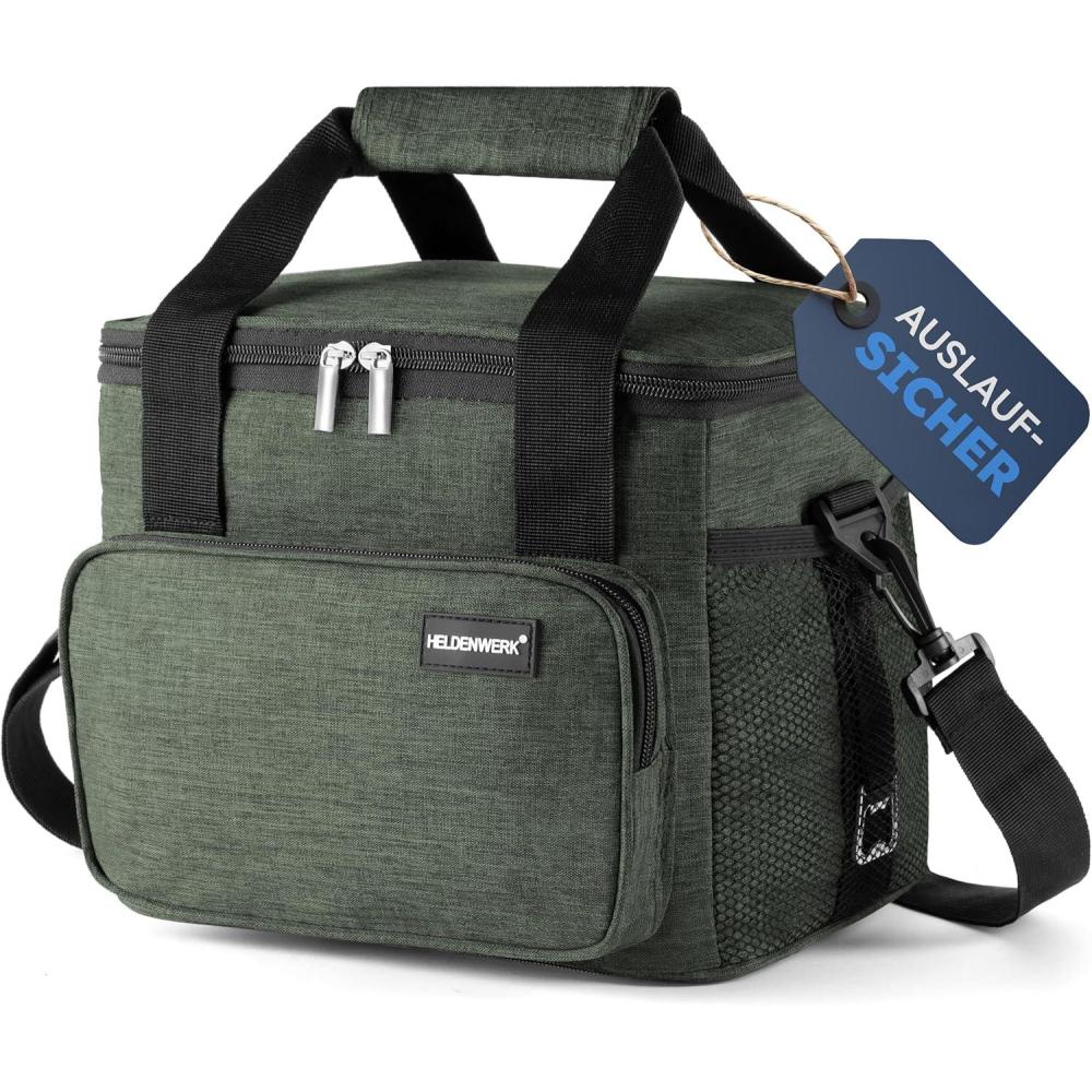image:imageHELDENWERK Sac Isotherme pour Aliments et BoissonsVert Olive