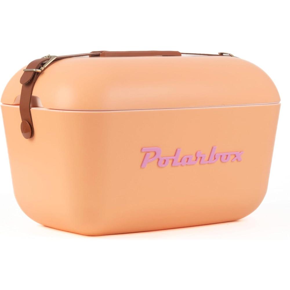 image:imagePolarbox Glacire Classique rtro Vintage pour Camping PiqueNique Plage 20 l SorbetRose