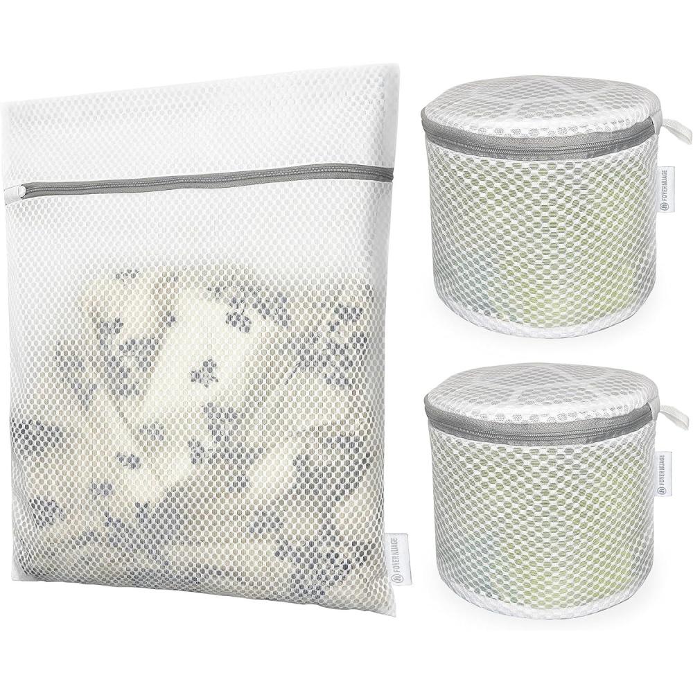 image:imageFilet Linge Machine LaverLot de 3Sacs Linge 30x40cmFilet pour Linge Dlicat pour Machine laverSacs Linge pour LingeriesChaussettesSousVtements 3S3 SetBraBraS