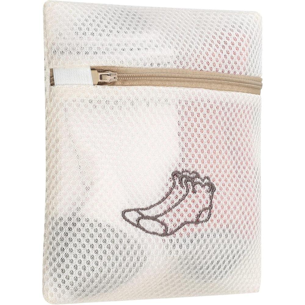 image:imageSacs Linge Filets Machine Laver Sacs Linge en Maille Filet de Lavage de Voyage avec Fermeture clair pour Vtements Dlicats SoutienGorge Lingerie Dessous Chaussures 18x20cm18x20cm