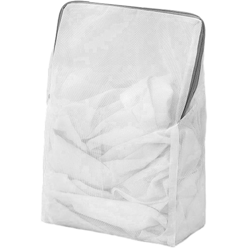 image:imageSacs linge en maillesacs linge Sacs de lavage en mailleSac de lavage fermeture clair en nid dabeille antienroulement pour machine laver Sac de lavage de lavage de maille de filet de blaPetit