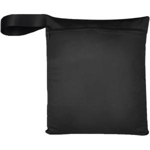 1 Pièces 30 * 22.5cm sac impermeable etanche,Sac Linge Sale Impermeable réutilisable,avec fermeture éclair,Sacs à Linge Mouillés,pour natation,voyages,Gym(30 * 22.5cm)