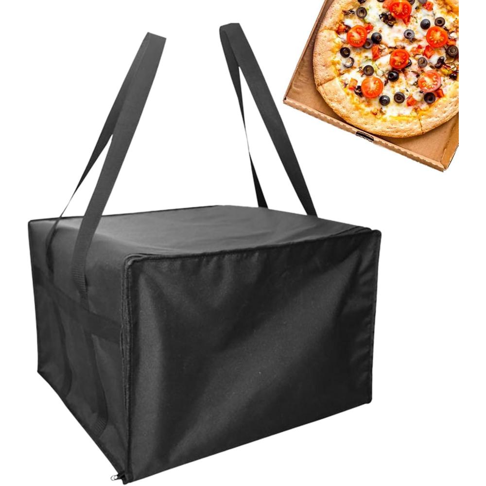 image:imageSac  PizzaGlacire Isotherme Impermable Avec Fermeture  Glissire Pliable Pour Les Achats  Sac Isotherme  Emporter Et Restaurationpour Restaurants Piquenique Randonne Camping Barbecue Shoppin