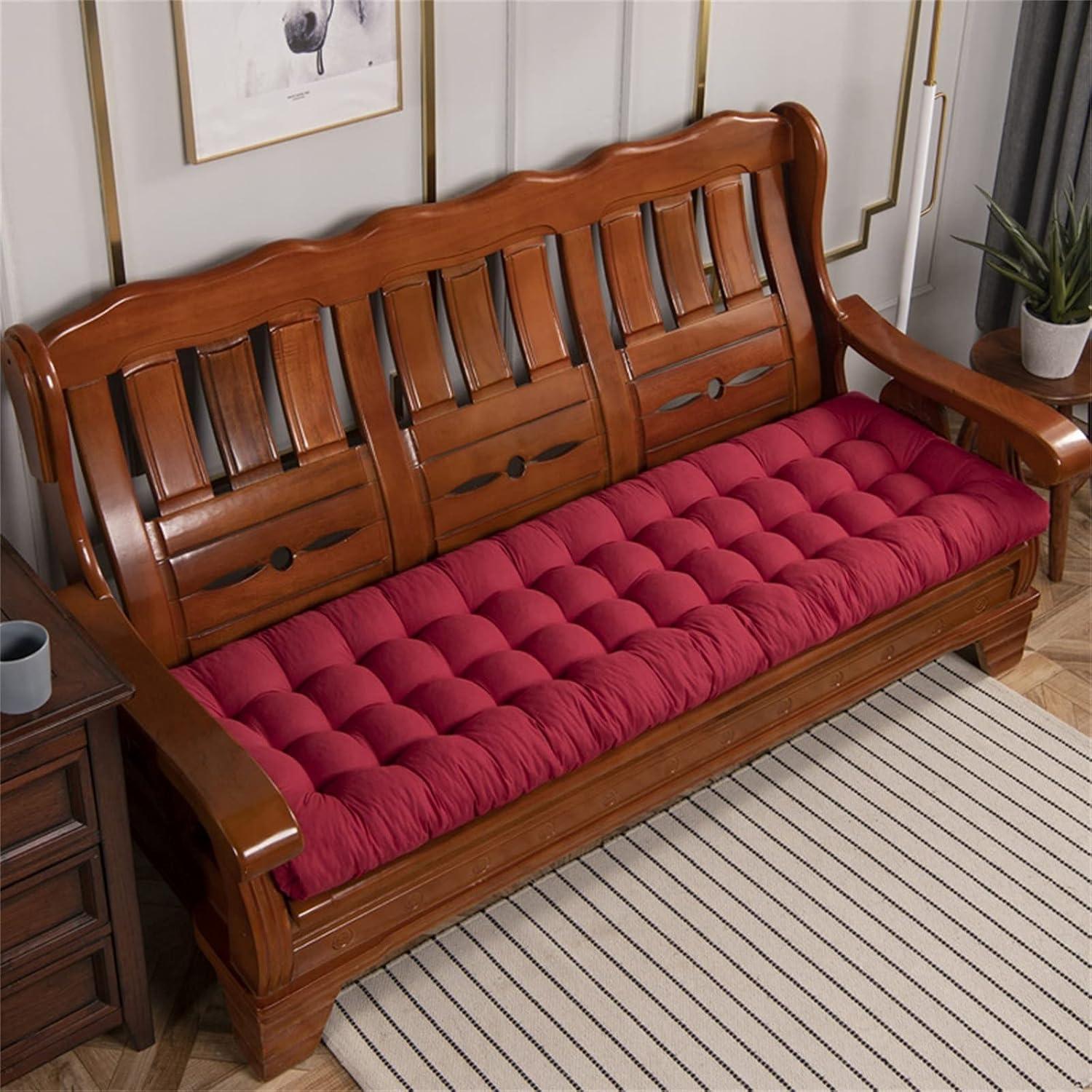 image:imageCoussin inclinable dextrieur 160 x 50 cm avec corde nouer Coussin rouge pour chaise longue dextrieur Coussin pliable pour chaise longue