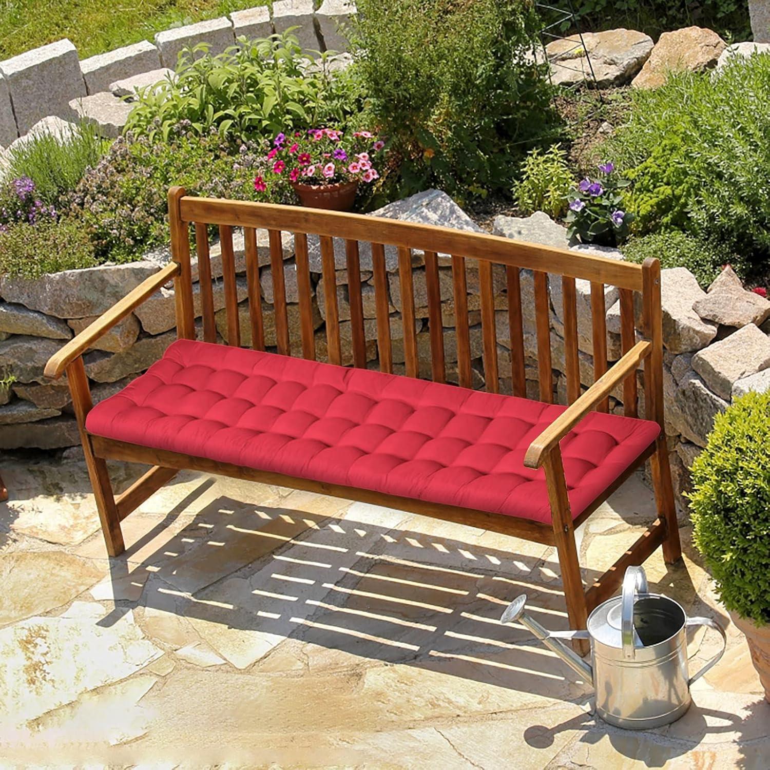 image:imageCoussin inclinable dextrieur 160 x 50 cm avec corde nouer Coussin rouge pour chaise longue dextrieur Coussin pliable pour chaise longue