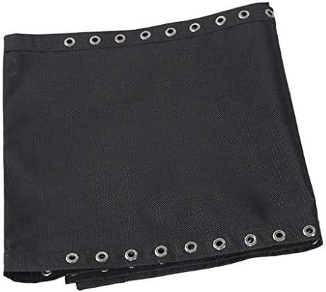 image:imagejojomis Tissu pour chaise longue chaise de plage pliable avec lacets de rechange gris 4 cordes