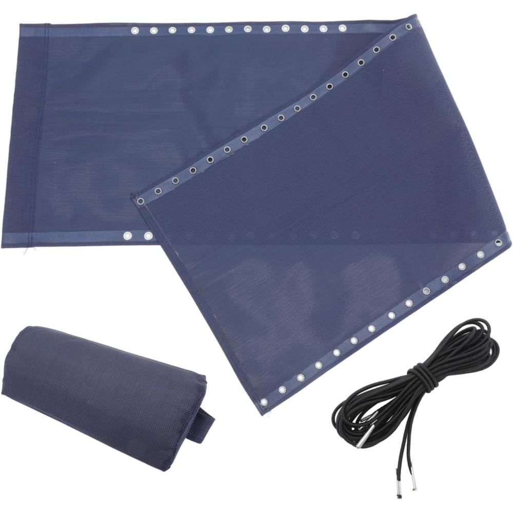 image:imageULTECHNOVO Tissu De Chaise Longue Pliable 49 Cm Bleu Marine pour Balcon Extrieur Rparation Chaise Pliable Oreiller Et Corde Accessoire De Remplacement Solide De Camping Portable