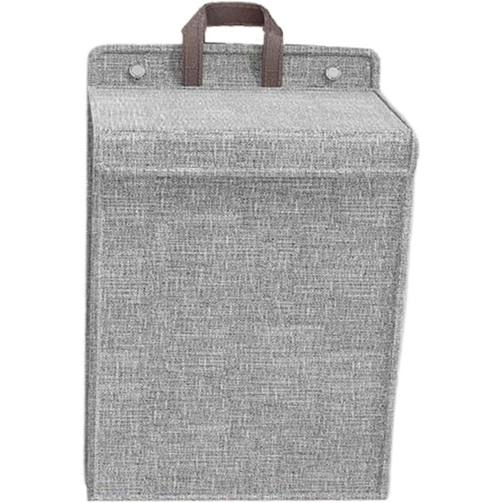 image:imagePanier Linge Pliable Paniere a Linge Sale Panier Linge Gain De Place Grande Capacit Grande Ouverture Panier de Rangement Suspendu pour Vtements de Ppinire Salle de Bain Beige moyenGris Grand