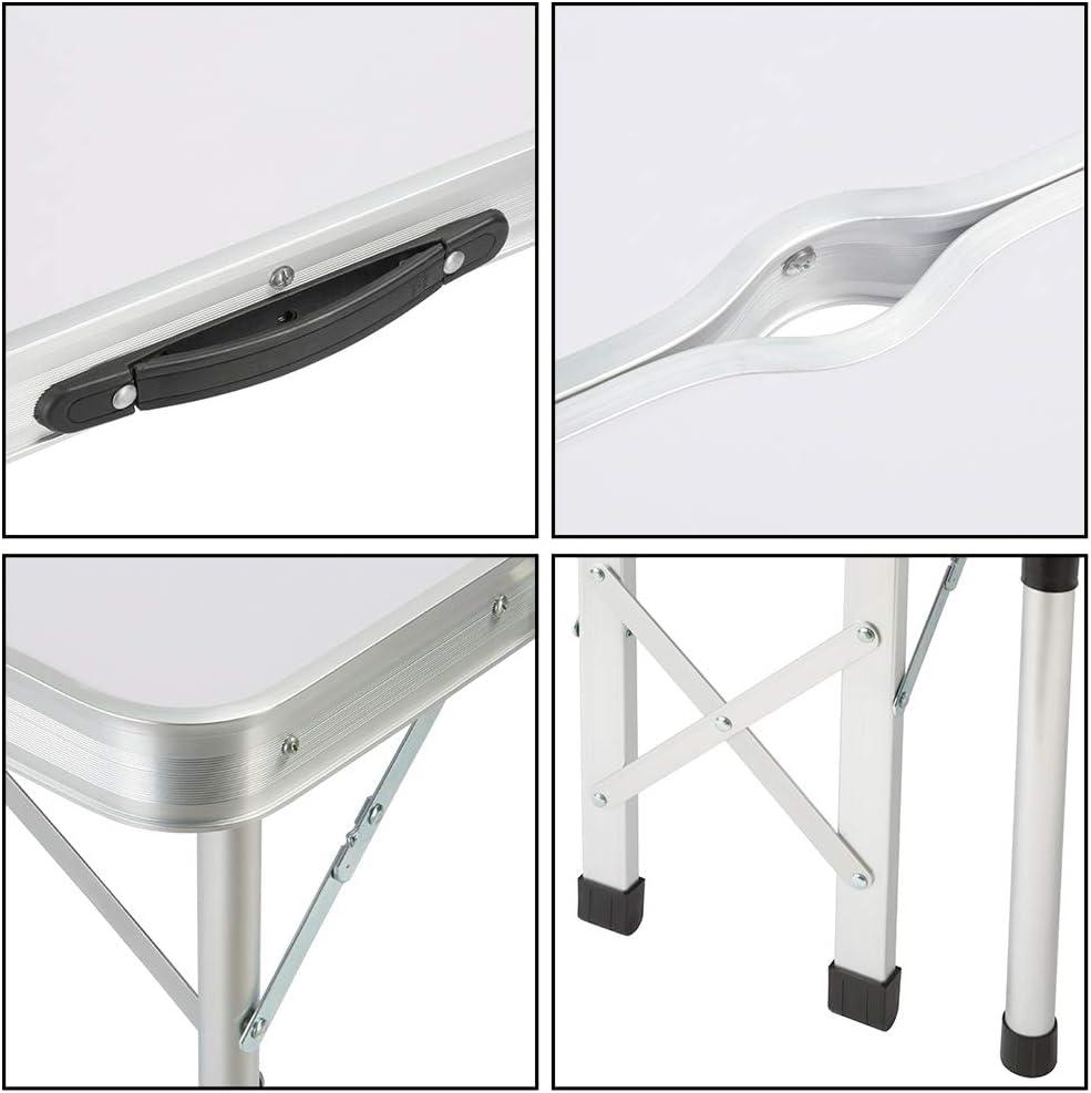 image:imageTable de Camping XXL 2 bancs Fonction Valise Ensemble Table bancs Camping ChoixBlanc
