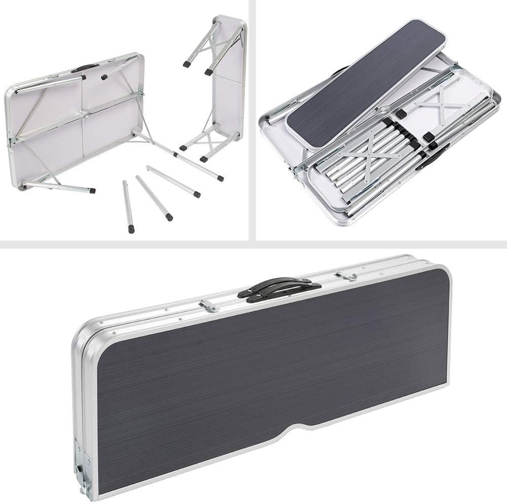 image:imageTable de Camping XXL 2 bancs Fonction Valise Ensemble Table bancs Camping ChoixGris