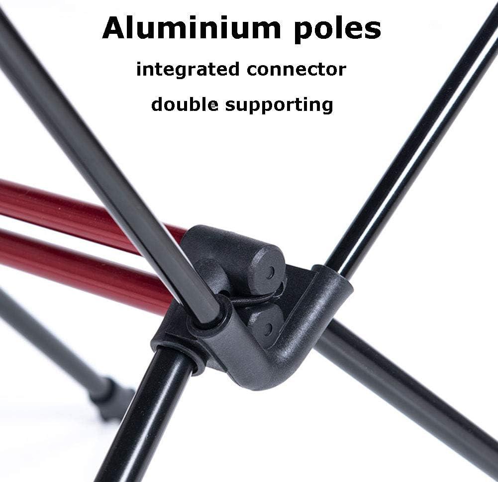 image:imageTentock Table de Camping Pliante Ultralgre en Aluminium pour lextrieur avec Sac en Filet idale pour Les barbecues TableNoir